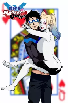 Dick N Harley Quinn DC Universe porn comic cover