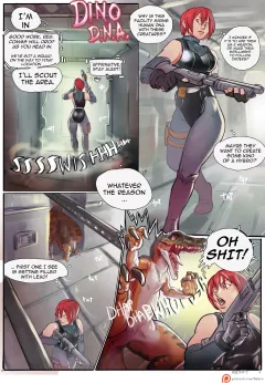 Dino D.N.A. Dino Crisis porn comic cover