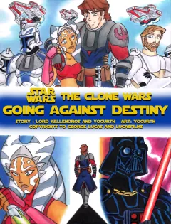Going Against Destiny Star Wars porn comic cover
