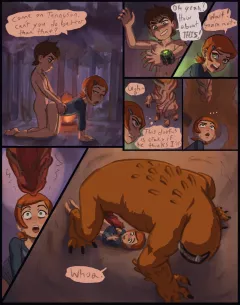Gwen and Widlmutt Ben 10 porn comic cover