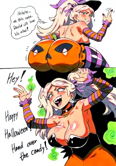 Halloween Comic - Hilda porn comic cover