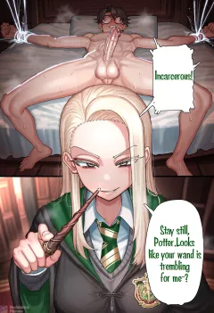 Harry Potter and His Enormous Wand porn comic cover