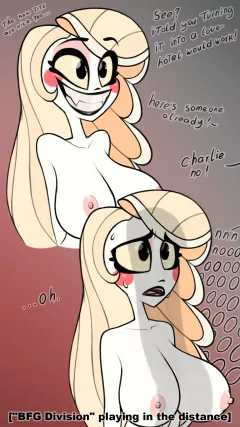 Hazbin Doom Eternal Hotel Crossovers porn comic cover