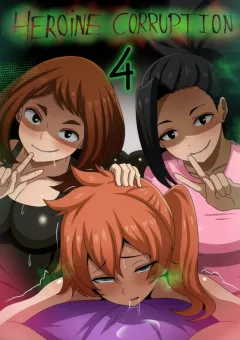 Heroine Corruption 4 porn comic cover