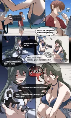 Honkai Impact 3rd – Vita (Captain) ( porn comic cover