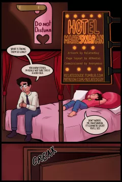 Hotel Maheswaran Steven Universe porn comic cover