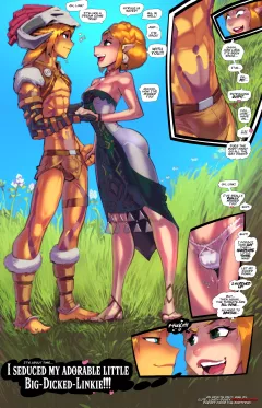 I Seduced My Adorable Little Big-Dicked-Linkie!!! The Legend of Zelda porn comic cover