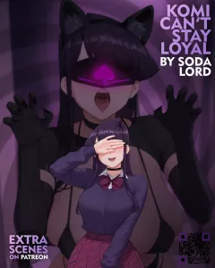 Komi Can’t Stay Loyal porn comic cover