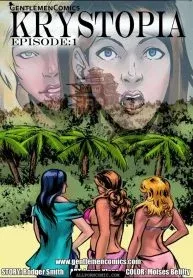 Krystopia porn comic cover