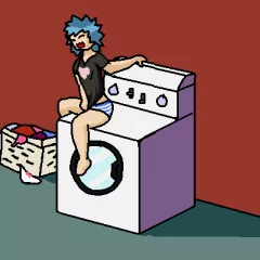 Laundry Day porn comic cover