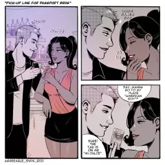 Pick-up line for passport bros porn comic cover