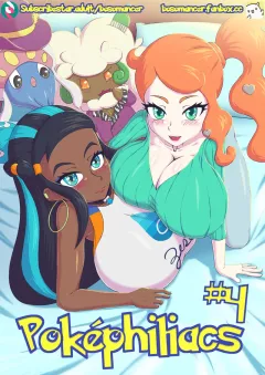 Pokephiliacs 4 porn comic cover