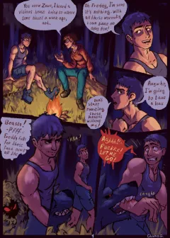 Wolf Night gay manga porn comic cover