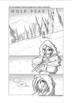 Wolf Peak porn comic cover