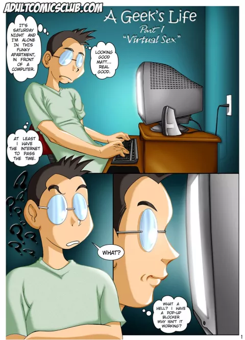 A Geek’s Life [Romulo Melkor Mancin] porn comic cover