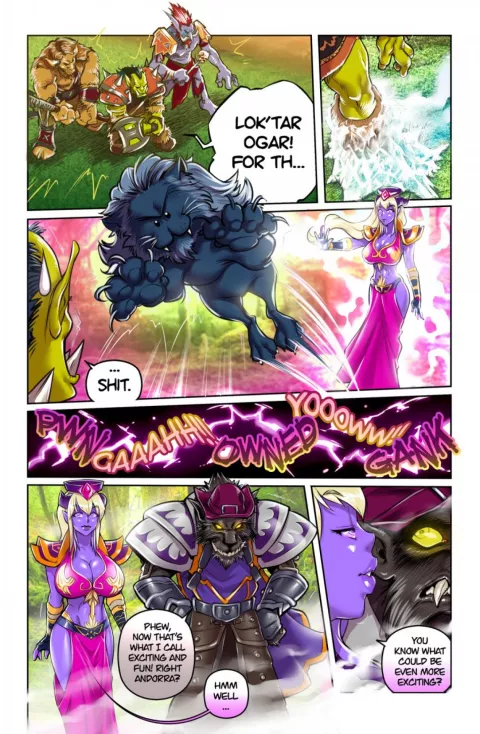 Make Love, Not Warcraft (Warcraft) [Romulo Melkor Mancin] porn comic cover
