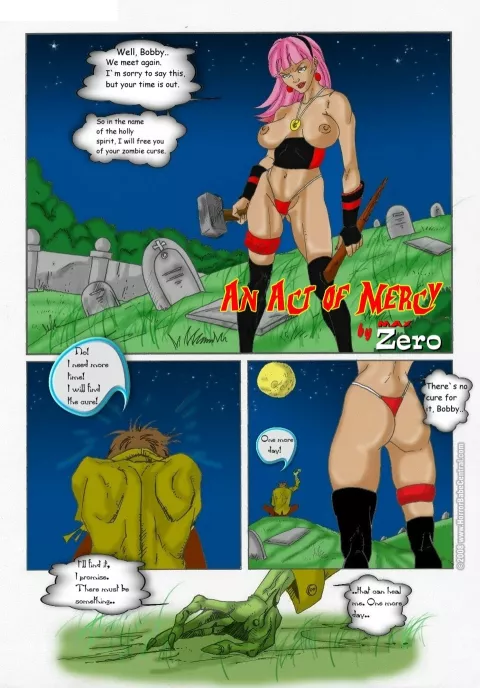An Act Of Mercy [HorrorBabeCentral] porn comic cover
