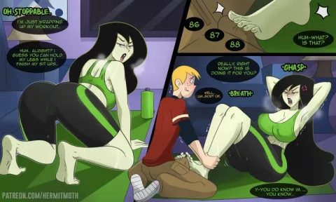 Shego’s Workout ANIMATED (Kim Possible) [Hermit Moth] porn comic cover
