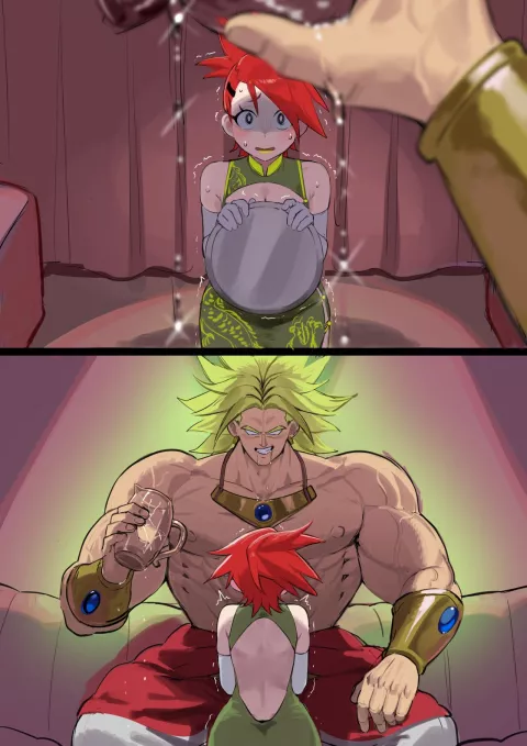 BROLY X Frankie (Foster's Home for Imaginary Friends / Dragon Ball Super) [Nia4294] porn comic cover