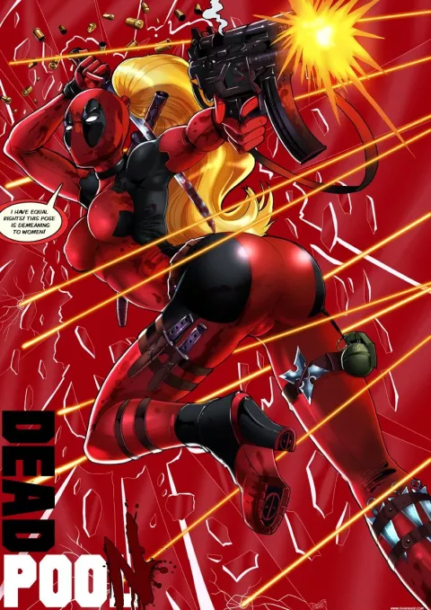 DeadPoon (Deadpool) [ShadBase] porn comic cover