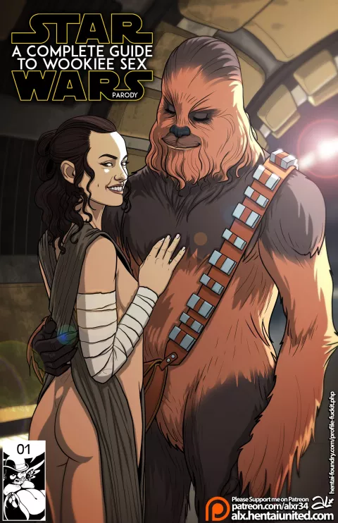 A Complete Guide To Wookie Sex (Star Wars) [Alxr34] porn comic cover