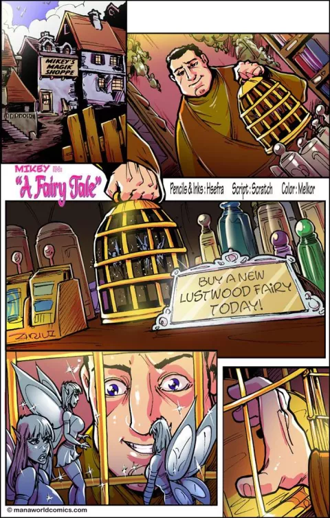 A Fairy Tale [Mana World] porn comic cover