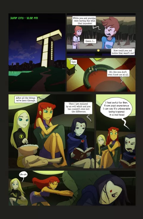 A Few Less Titans (Teen Titans) [FIXXXER] porn comic cover