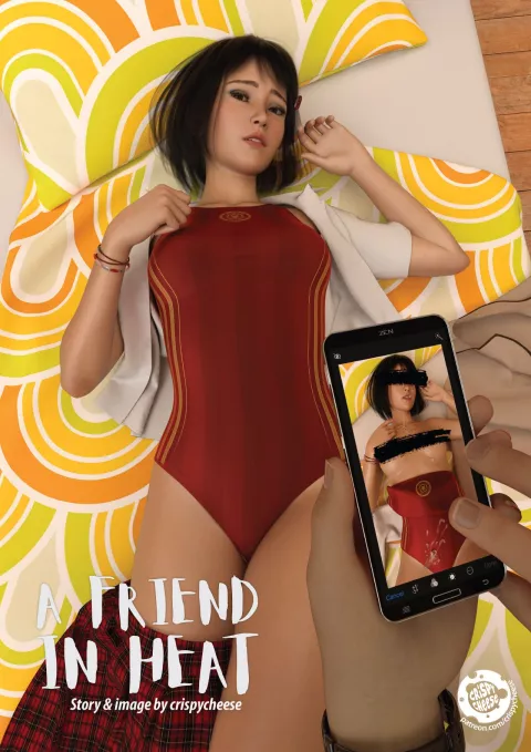 A Friend In Heat [Crispy Cheese] porn comic cover