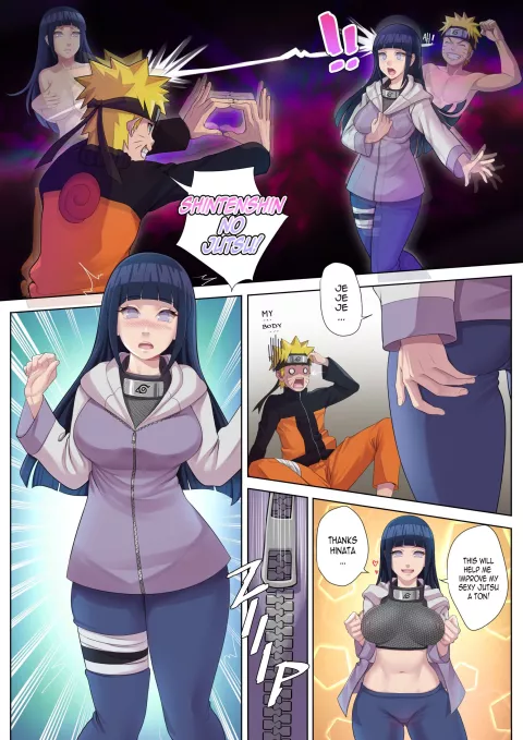 A Hyuu Naruto (Naruto) [TSFSingularity] porn comic cover