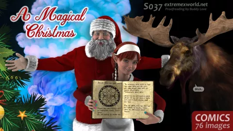 A Magical Christmas [ExtremeXWorld] porn comic cover