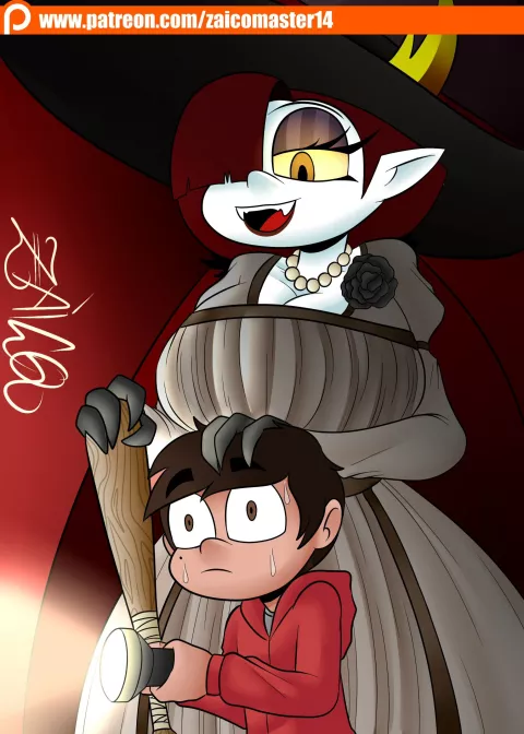 A Vampire’s Prisoner (Star vs. The Forces of Evil) [ZaicoMaster14] porn comic cover