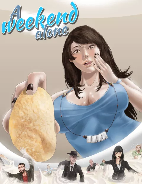 A Weekend Alone [Giantess Fan] porn comic cover