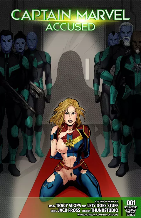 Accused (Captain Marvel) [Tracy Scops] porn comic cover