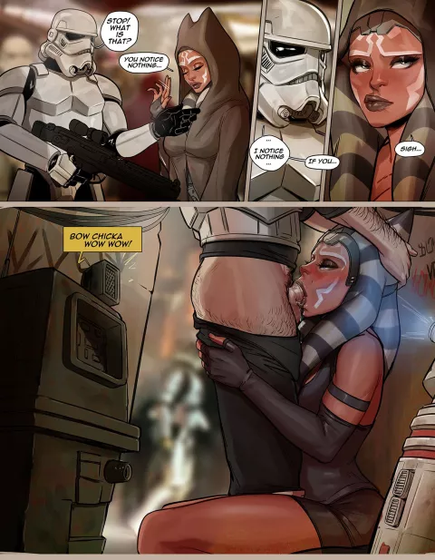 Ahsoka Tano (Star Wars) [Cherry-Gig] porn comic cover