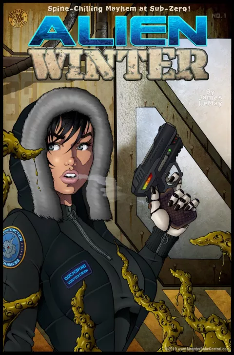 Alien Winter [James Lemay] porn comic cover