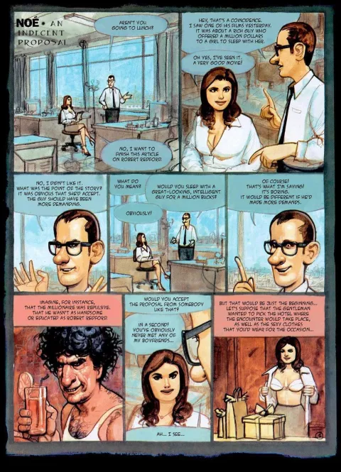 An Indecent Proposal [Ignacio Noe] porn comic cover