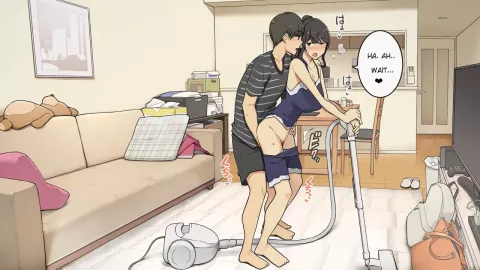 An older girlfriend that never gets angry [Wakamatsu] porn comic cover