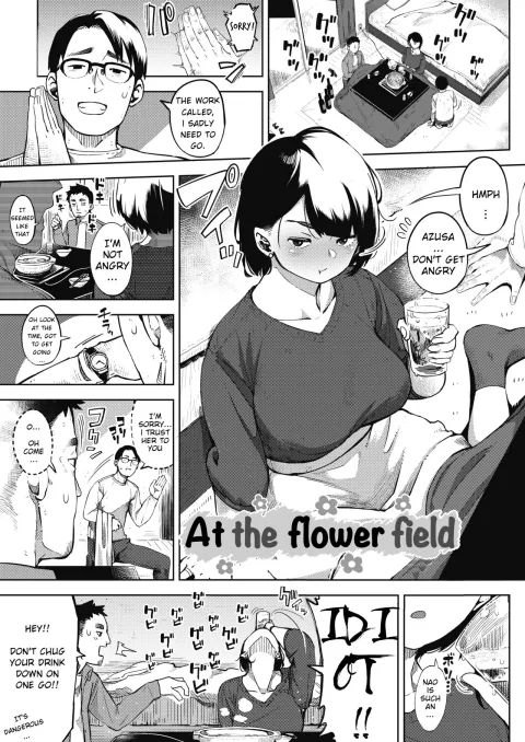 At the Flower Field [Rocket Monkey] porn comic cover