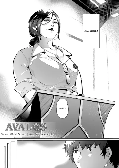 Avalos [Ryopie] porn comic cover
