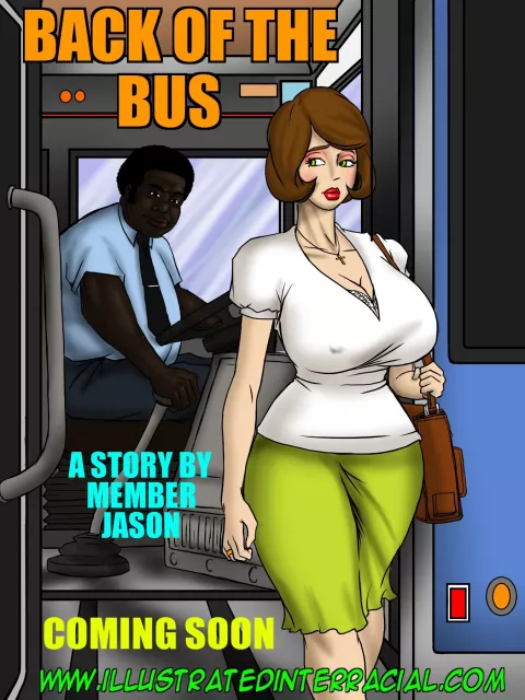 Back of the Bus [IllustratedInterracial] porn comic cover