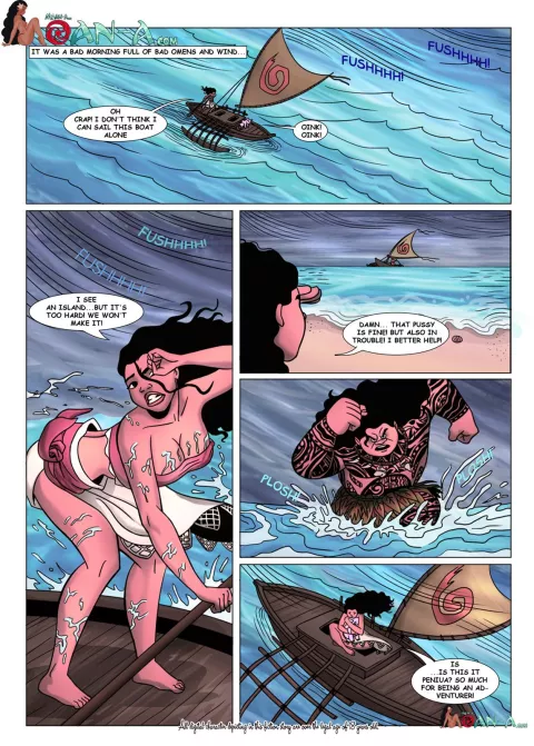 Bad (Moana) [Moan-a] porn comic cover
