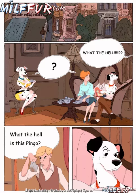 Bad Pingo (101 Dalmatians) [MILFFur] porn comic cover