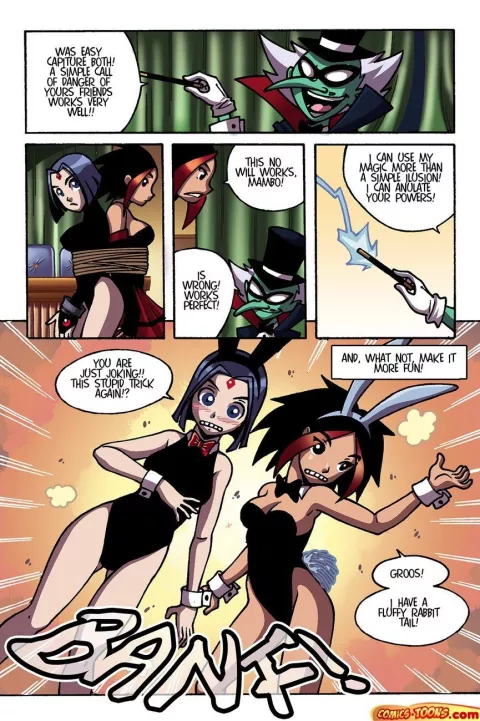 Banf! (Teen Titans) [Comics-Toons] porn comic cover