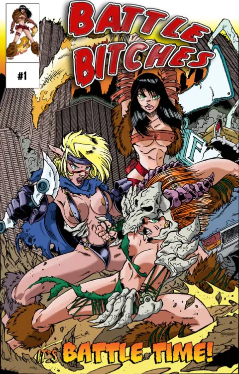 Battle Bitches [eAdultComics] porn comic cover