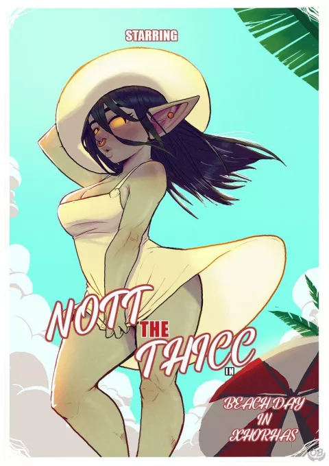 Beach Day In Xhorhas [OrcBarbies] porn comic cover