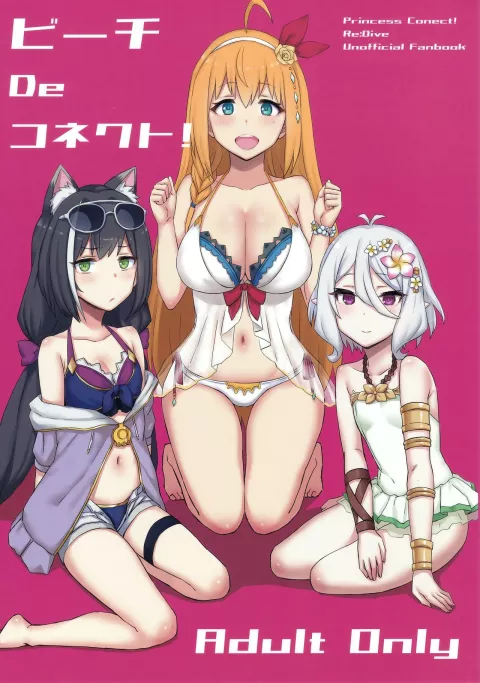 Beach de Connect! (Princess Connect! Re:Dive) [Gomu] porn comic cover