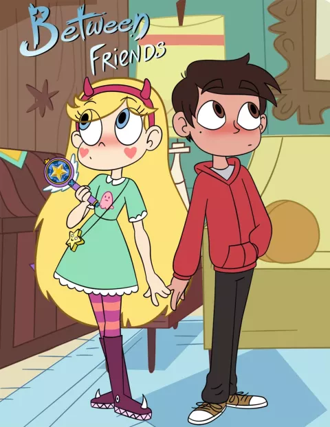 Between Friends (Star VS. The Forces Of Evil) [Area] porn comic cover