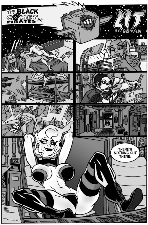 Black Comet Pirates [Obyan] porn comic cover