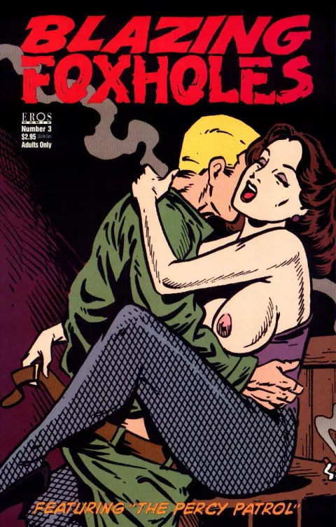 Blazing Foxholes [Art Wetherell] porn comic cover