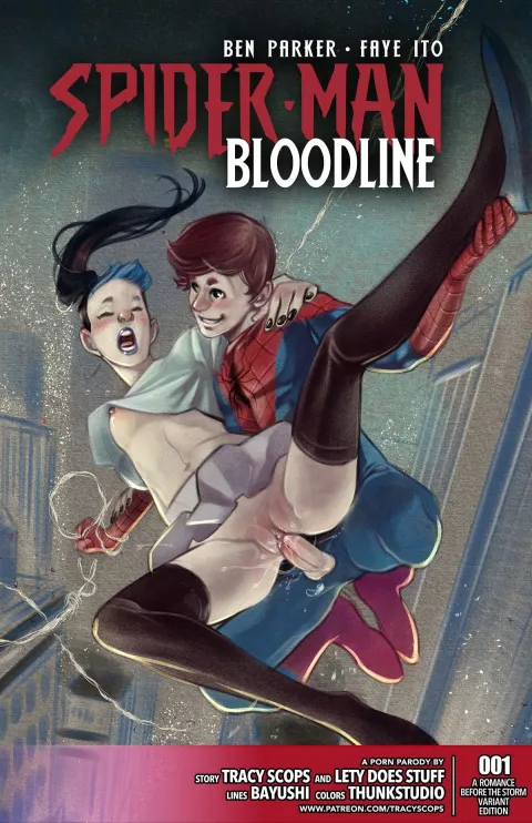 Bloodline (Spider-Man) [Tracy Scops] porn comic cover